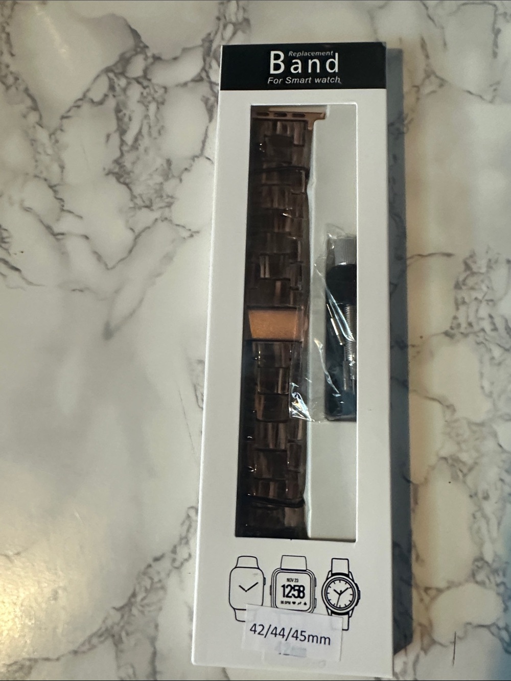 Replacement Smartwatch Band - Resin - Compatible With Apple Watch